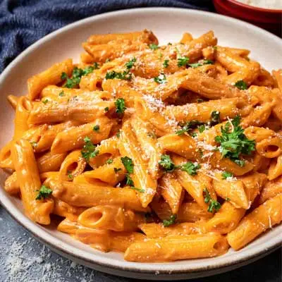 Pasta at Indian Food Corner Winnipeg - Indian Style Pasta with Spices